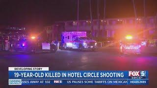 19-year-old killed in Hotel Circle shooting