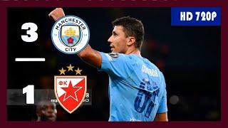 Manchester City vs FK Crvena Zvezda 3-1 | UEFA Champions League 2023-2024 - Highlights & Goals.