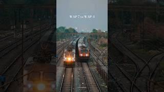 "WAP7 vs WAP4" Which one is Your Favourite? #indianrailways