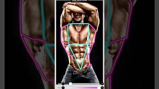 Drawing six pack body  by step by step#drawing #shorts #trending
