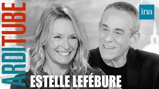 Estelle Lefébure : la plus célèbre top model française est chez Thierry Ardisson | INA Arditube