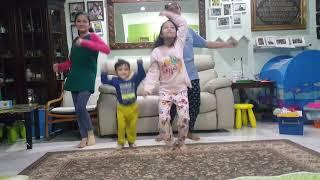 Happy funny 5 Little Monkeys!