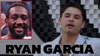 Ryan Garcia says Terrence Crawford is OVERRATED! "He's a bum! who has he fought??!"