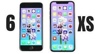 iPhone 6 vs iPhone XS Speed Test!