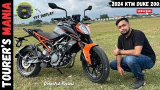 All New 2024 KTM Duke 200 TFT Display - Pocket Rocket  | KTM Duke 200 New Model | Tourer's Mania.