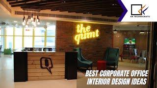 Interior Design Ideas for Office | Best Corporate Office Design 2022 | KK Technocrats