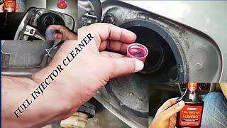 फयूल इंजैकटर क्लीनर को कैसे प्रयोग करें ।how to USE FUEL INJECTOR CLEANER IN PETROL CAR.