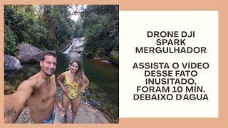 NOSSO DRONE DJI SPARK MERGULHOU NA CACHOEIRA! ‍️ #espalhedicas