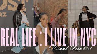 REAL LIFE : A CREATOR LIVING IN NYC | PREMIERS | TRAVEL | BLACK GIRL MAGIC | OUTFIT INSPO