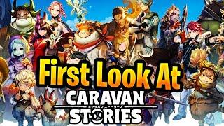 Caravan Stories First Look PS4 New Free Jrpg MMO 2019
