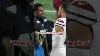 D.K. Metcalf’s WHOLESOME Post-Game Interaction  #nfl #shorts