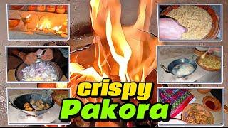 Village Style Crispy Veg Pakora Secret | Recipe By Punjab Village Food Secrets