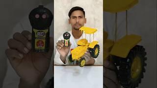 RC 4x4 Mahindra tractor ki testing and unboxing pila colour#shortvideo #tractor