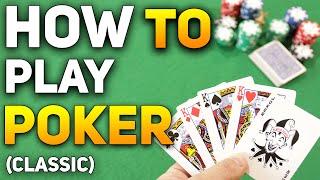 How to Play POKER / Card Games / Poker Rules for Beginners #poker