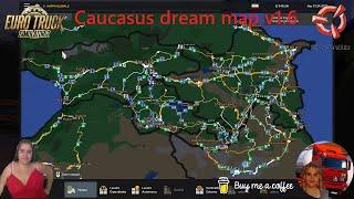 Euro Truck Simulator 2 (1.52) Caucasus dream map v1.6 by Harits2001 [1.52] + DLC 's & Mods