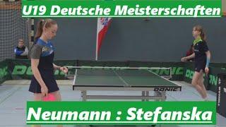 U19 DM 2023 | J.Neumann(1962TTR)  gegen F.Stefanska(1874TTR)