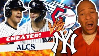 ANOTHER RIGGED SERIES! || GUARDIANS VS YANKEES ALCS GAME 1 FAN REACTION