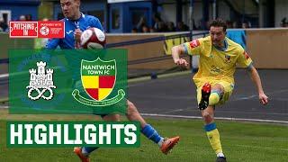 HIGHLIGHTS | Newcastle Town 1-0 Nantwich Town | PitchingIn NPL West | 13/4/24