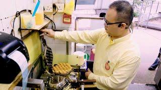 如何製作香港街頭小食 雞蛋仔 格仔餅 How to make Hong Kong Street Food - Egg Waffle & Grid Cake #hongkong #streetfood