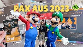 biggest gaming convention in Australia  cozy games, panels, cosplayers, friends | PAX AUS 2023