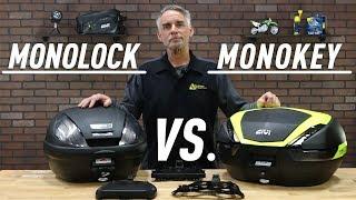 GIVI Monolock vs. GIVI Monokey | What's The Difference? | TwistedThrottle.com