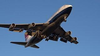 British Airways Boeing 747-436 (G-CIVB) (Negus Retro Livery) arriving at Las Vegas!