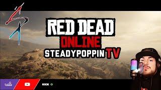 LIVE - RED DEAD 2 ONLINE | COWBOY UP w/ STEADY #reddeadredemption2 #rdr2 #arthurmorgan #gameplay