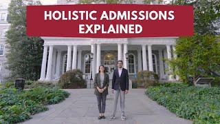 Holistic Admissions at Swarthmore College