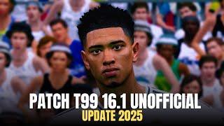 PES 2017 NEW T99 PATCH V16.1 UNOFFICIAL UPDATE 2025