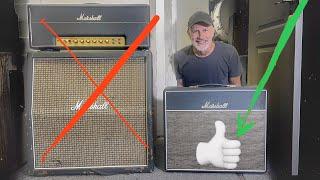 You are BETTER OFF with a MARSHALL 1X12 than a 4X12