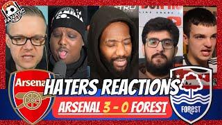 ARSENAL HATERS LEFT SPEECHLESS AFTER 3-0 THRASHING OF FOREST