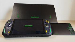 AOKZOE A1 Gaming Console Quick Unboxing Video, The steam deck killer ?