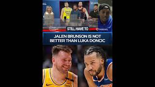 Jalen Brunson OVER Luka Doncic???