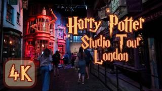 [4K] Harry Potter Studio Tour London  | Full Experience Ambient Walk 2024