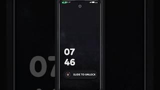Maximizing Your Lock Screen with Minimal Dark MIUI Theme #shots, #miui13themes, #miui13, #theme,