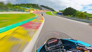 Spa-Francorchamps is Insanely FAST on a Superbike