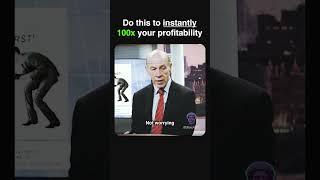 Do this to INSTANTLY 100x your profitability #motivation #inspiration #mindset #discipline #trading