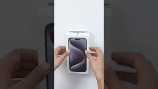 gadgetbyte Unboxing the iPhone 15 Pro Max in Titanium Blue ️