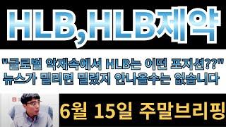[HLB,HLB제약] "글로벌악재속에서 HLB는 어떤포지션??" 뉴스가 밀리면 밀렸지 안나올수는 없습니다!