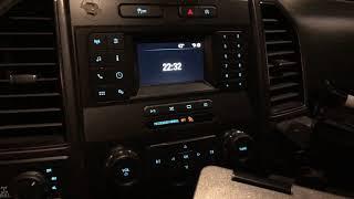 2018 Ford F-150 radio black screen fix