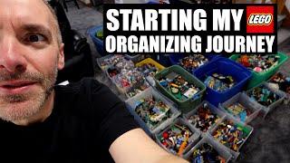 The Start of My LEGO Organizing Journey