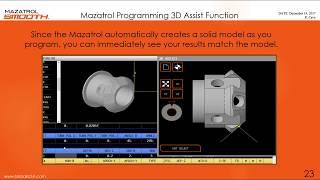 Addy Machinery - Mazak Mazatrol 3D Assist Programming