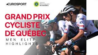 A THRILLER on streets of Québec | Grand Prix Cycliste de Québec 2024 Highlights 