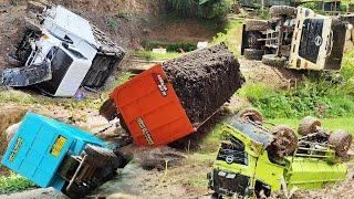 COMPILATION Fuso 220Ps Trinton Truck Engkel Hino 500 OFROAD Traffic Crash EXTREME TRUCK Rc Handmade