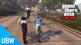 GTA 5 네남자의 자전거 여행 시즌3(with알벨도,두디,저스트펄슨) - GTA 5 Funny Moments: Bicycle Travel