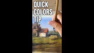 How to paint a watercolor landscape 