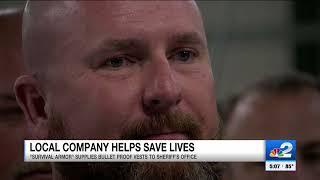 Lee County Sheriff’s Office honors local company that makes life-saving gear for deputies