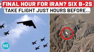 Six B-2 Bombers Airborne with Heavy Payloads Spotted Just Hours Before Trump Mulls Strike on Iran?