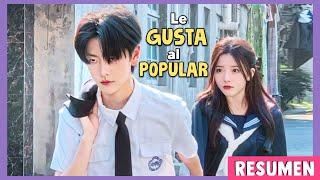 CHICA que era AC0SAD4 es SALVADA por el CHICO POPULAR que FINGE ser su NOVIO | "Best MIstake"