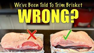 The BEST Brisket Trim Is No Trim At All?  Trimmed VS Un-Trimmed Brisket